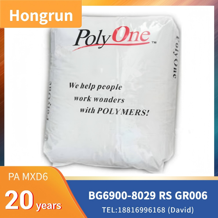 Avient Corporation Polyamide (Nylon): Nylon MXD6 Bergamid BG6900-8029 RS GR006,50% Glass fiber reinforced MXD6, good surface finish Avient Corporation Polyamide (Nylon): Nylon MXD6 Bergamid BG6900-8029 RS GR006,50% Glass fiber reinforced MXD6, good surface finish