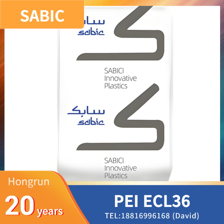 SABIC LNP LUBRICOMP Compound ECL36 PEI+30%CF+15%PTFE,high rigidity, permanent conductive with surface resistivity of 10⁴~10⁶ &Omega;/sq for reliable ESD protection; ultra-low friction coefficient and outstanding wear resistance for oil-free dry running; heat deflection temperature 208℃, continuous service temperature up to 170℃; ultra-low water absorption and thermal expansion coefficient for excellent dimensional stability; inherent halogen-free UL94 V-0 flame retardant, excellent resistance to chemicals, hydrolysis and radiation; low outgassing, balanced melt flowability for precision injection molding, RoHS & REACH compliant, no PFAS intentionally added